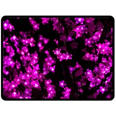 Abstract Background Purple Bright Fleece Blanket (large)  by Celenk