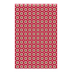 Christmas Wrapping Paper Shower Curtain 48  X 72  (small)  by Celenk