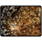 Star Sky Graphic Night Background Double Sided Fleece Blanket (Large)  80 x60  Blanket Back