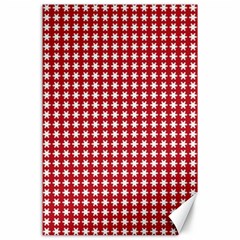 Christmas Paper Wrapping Paper Canvas 24  X 36  by Celenk