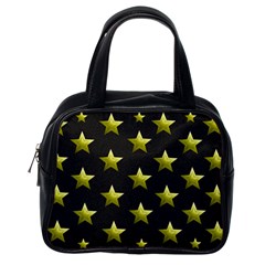 Stars Backgrounds Patterns Shapes Classic Handbags (one Side) by Celenk