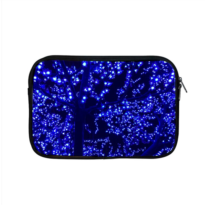 Lights Blue Tree Night Glow Apple MacBook Pro 15  Zipper Case