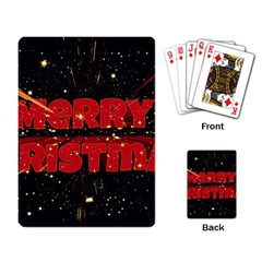 Star Sky Graphic Night Background Playing Card by Celenk