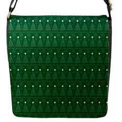 Christmas Tree Pattern Design Flap Messenger Bag (s) by Celenk