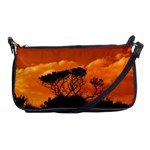 Trees Branches Sunset Sky Clouds Shoulder Clutch Bags Front