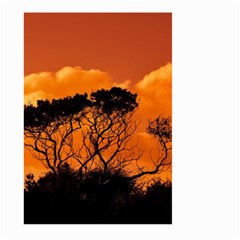 Trees Branches Sunset Sky Clouds Large Garden Flag (two Sides) by Celenk