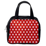 Star Christmas Advent Structure Classic Handbags (2 Sides) Back
