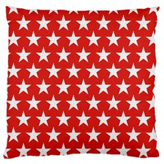 Star Christmas Advent Structure Large Cushion Case (two Sides)