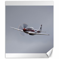 P-51 Mustang Flying Canvas 20  X 24   by Ucco