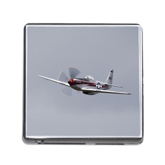 P-51 Mustang Flying Memory Card Reader (square) by Ucco