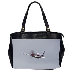 P-51 Mustang Flying Office Handbags (2 Sides)  by Ucco