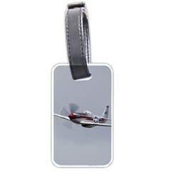 P-51 Mustang Flying Luggage Tags (one Side)  by Ucco