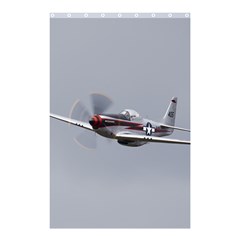 P-51 Mustang Flying Shower Curtain 48  X 72  (small)  by Ucco