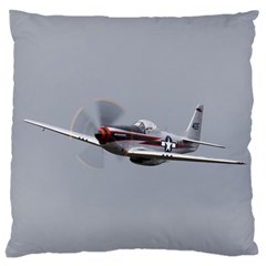 P-51 Mustang Flying Large Cushion Case (two Sides)