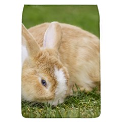 Beautiful Blue Eyed Bunny On Green Grass Flap Covers (l)  by Ucco