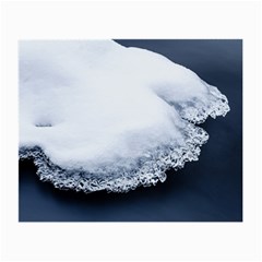 Ice, Snow And Moving Water Small Glasses Cloth by Ucco