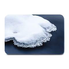 Ice, Snow And Moving Water Plate Mats