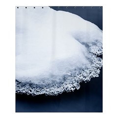 Ice, Snow And Moving Water Shower Curtain 60  X 72  (medium) 