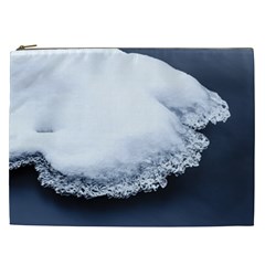 Ice, Snow And Moving Water Cosmetic Bag (xxl)  by Ucco