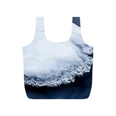 Ice, Snow And Moving Water Full Print Recycle Bags (s)  by Ucco