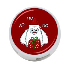 Yeti Xmas 4-port Usb Hub (two Sides)  by Valentinaart