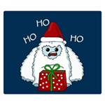 Yeti Xmas Double Sided Flano Blanket (Small)  50 x40  Blanket Back