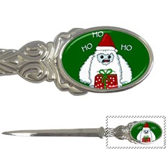 Yeti Xmas Letter Openers by Valentinaart