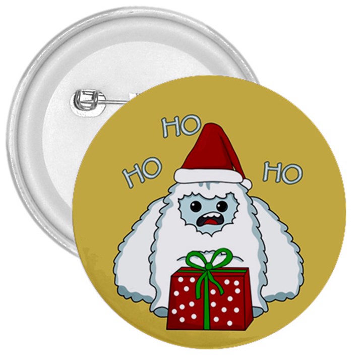 Yeti Xmas 3  Buttons