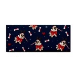 Pug Xmas Pattern Cosmetic Storage Cases Front