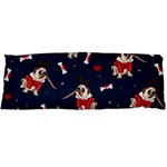 Pug Xmas Pattern Body Pillow Case Dakimakura (Two Sides) Front