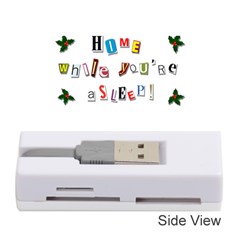 Santa s Note Memory Card Reader (stick)  by Valentinaart