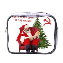 Karl Marx Santa  Mini Toiletries Bags by Valentinaart