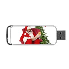 Karl Marx Santa  Portable Usb Flash (one Side) by Valentinaart