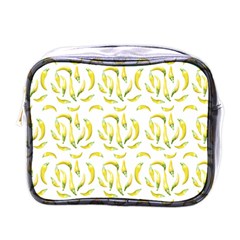 Chilli Pepers Pattern Motif Mini Toiletries Bags by dflcprints