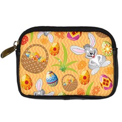 Easter Bunny And Egg Basket Digital Camera Cases by allthingseveryone
