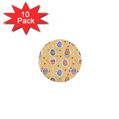 Fun Easter Eggs 1  Mini Buttons (10 Pack)  by allthingseveryone