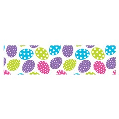 Polka Dot Easter Eggs Satin Scarf (oblong) by allthingseveryone