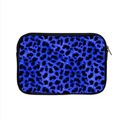 Blue Cheetah Print  Apple Macbook Pro 15  Zipper Case by allthingseveryone