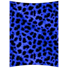 Blue Cheetah Print  Back Support Cushion by allthingseveryone