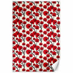 Red Flowers Canvas 20  X 30   by allthingseveryone