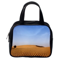 Desert Dunes With Blue Sky Classic Handbags (one Side) by Ucco