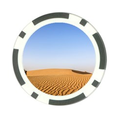 Desert Dunes With Blue Sky Poker Chip Card Guard (10 Pack) by Ucco