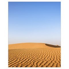 Desert Dunes With Blue Sky Drawstring Bag (small) by Ucco