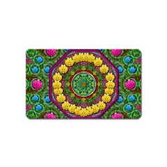 Bohemian Chic In Fantasy Style Magnet (name Card)