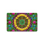 Bohemian Chic In Fantasy Style Magnet (Name Card) Front