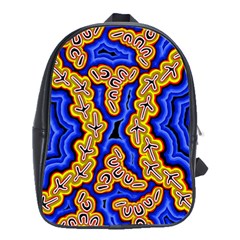 Emu Dreaming School Bag (large) by hogartharts