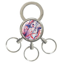 Messy Love 3-ring Key Chains by LaurenTrachyArt