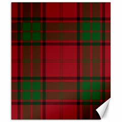 Red And Green Tartan Plaid Canvas 20  X 24   by allthingseveryone