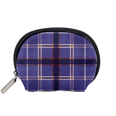 Purple Heather Plaid Accessory Pouches (small)  by allthingseveryone