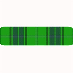 Green And Blue Plaid Large Bar Mats by allthingseveryone